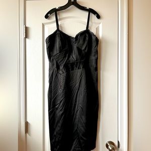 BCBG Tank Mini Dress (Black)